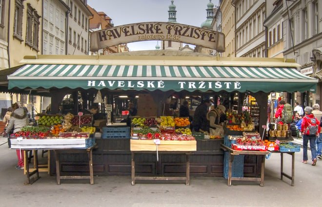 Market Stall, Prague