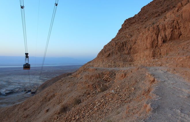 Climb via the Snake Path or take the cable car to the top of Masada with its extraordinary views and fascinating archaeological remains.