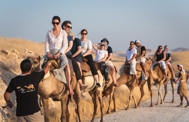 Camel group tour