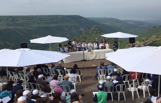 Bar Mitzvah ceremony in the North