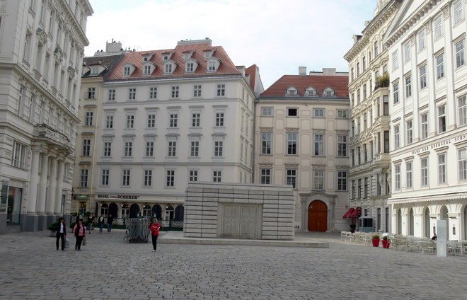 Visit Judenplatz, once the center of Jewish life in Vienna during the Middle Ages.