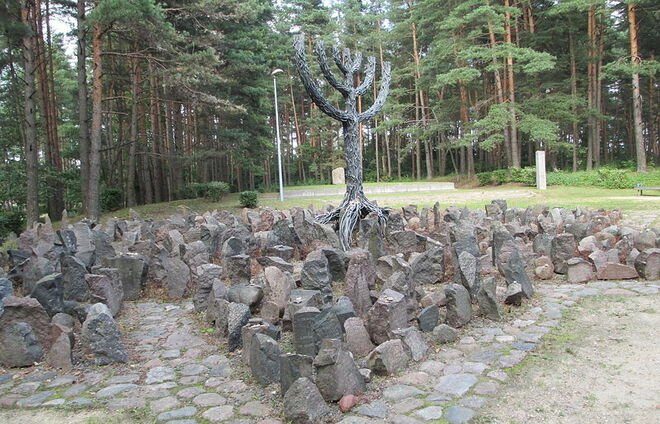 Pay respects at the Jewish Memorial at Rumbula, one of the largest holocaust sites in Europe, where about 25,000 Jews were killed in or on the way to Rumbula forest.