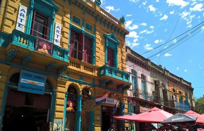 Explore La Boca, the old port neighborhood in Buenos Aires, where most immigrants arrived.