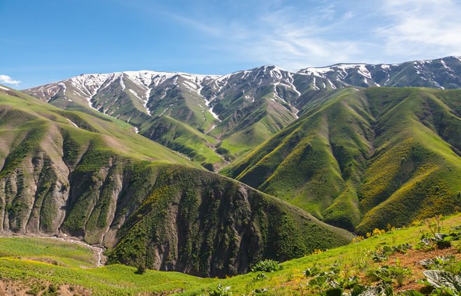 Drive to the Tian-Shan Mountains in the Chimgan region, utilizing this vantage point to take in the green scenery surrounding Tashkent.