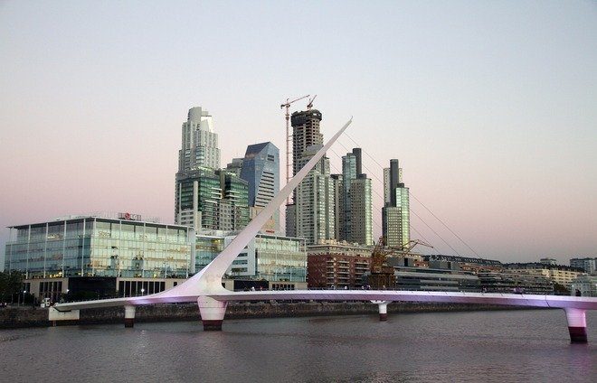 Trace Jewish immigration history in Puerto Madero, a dock area now transformed into an upscale locale with museums, cafés, and an expansive ecological reserve.