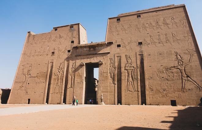 Visit the Temple of Edfu, an example of the enormous impact Greek rulers had on this land and their interaction with traditional Egyptian culture.