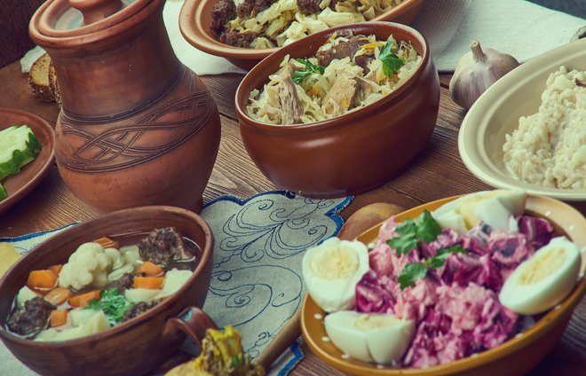 Enjoy traditional Estonian cuisine, Indian or medieval fare.