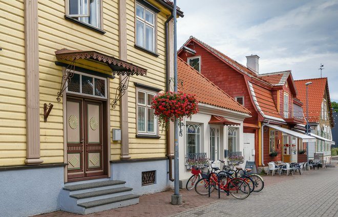 Stop in Pärnu, Estonia's main summer resort, and enjoy a walk through its picturesque historic center.